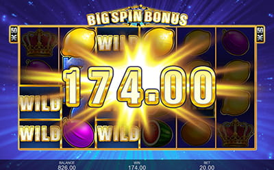 Big Spin Bonus Slot Bonus Game