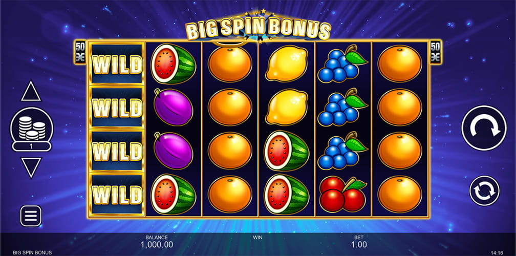 Big Spin Bonus play online for free