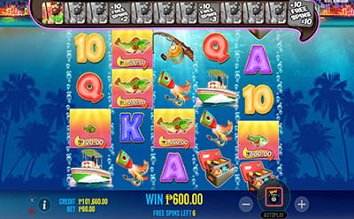 Bigger Bass Bonanza Slot Bonus game