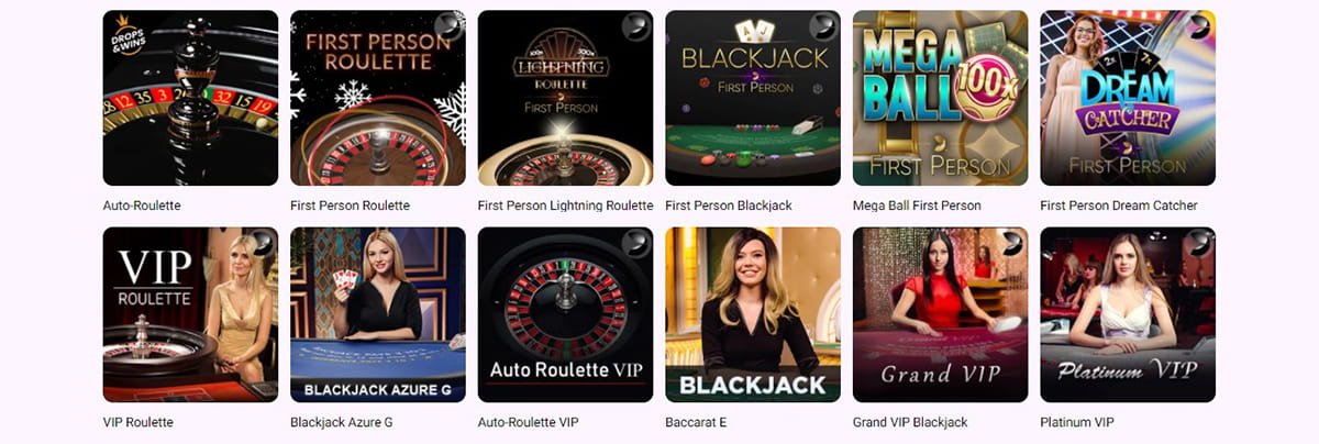 The Boo Casino Roulette, Blackjack & Other Table Games
