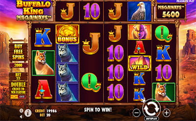 Buffalo King Megaways Slot Mobile