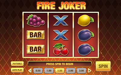 The Fire Joker Slot Game at the ICE Casino Filipino Online Casino