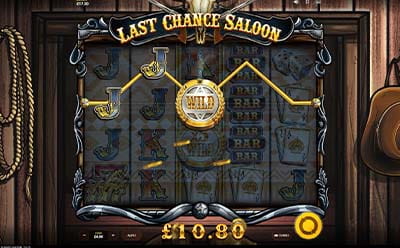 Last Chance Saloon Slot Bonus Game