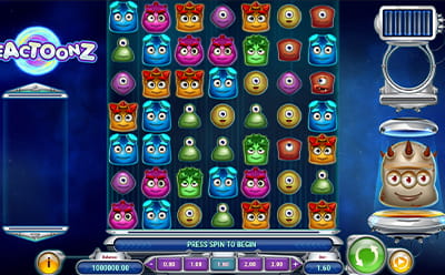 The Reactoonz Slot Game at the 22Bet Filipino Online Casino